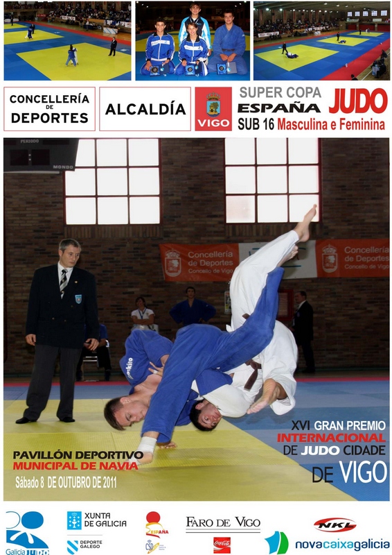 Copa de Espa&ntilde;a de Judo  Cadete de Vigo, categor&iacute;a Super A